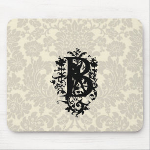 "B" barokonmonogram Muismat