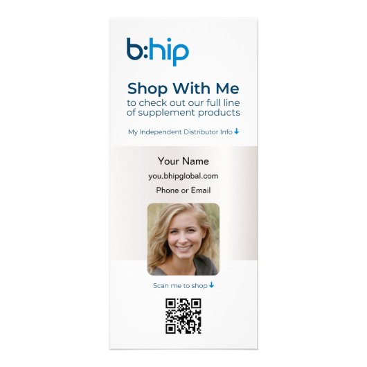 b:base reclamekaart (Achterkant)