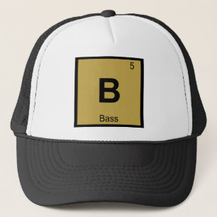 B - Baskem Chemie Periodiek Systeem Symbool Trucker Pet