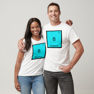 B - Bollywood Grappig Chemie Element Symbool T-shi T-shirt
