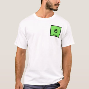 B - Bongo's Muzieksymbool Periodiek Systeem T-shirt