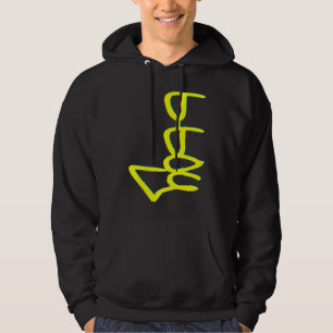 b boy, stijl GBK YELLOW SIDE Hoodie