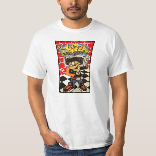 B-Boy Zaydoc. T-shirt (Voorkant)