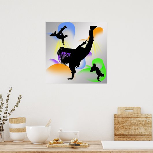 B-Boying Poster (Keuken)
