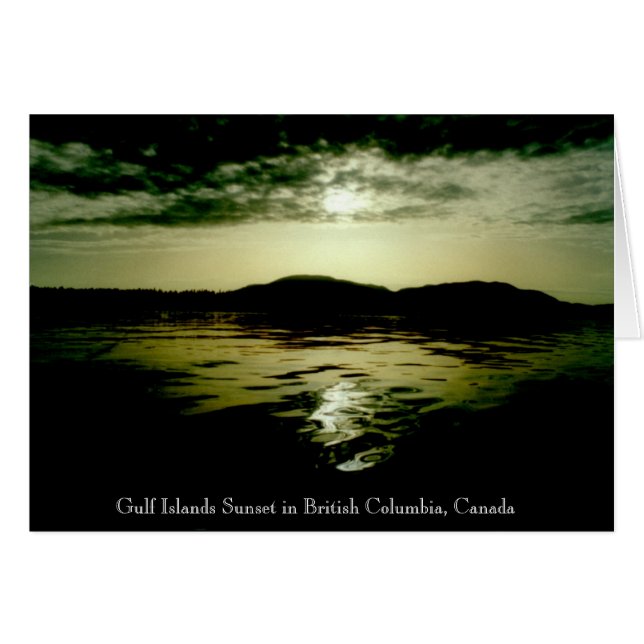 B.C. Sunset (Voorkant Horizontaal)