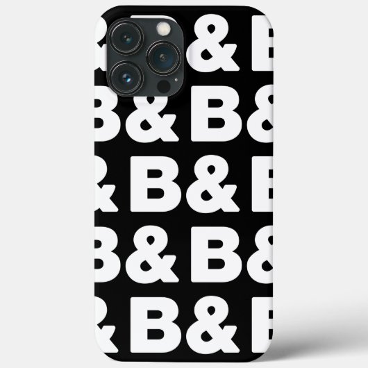 B& Case-Mate iPhone HOES (Achterkant)