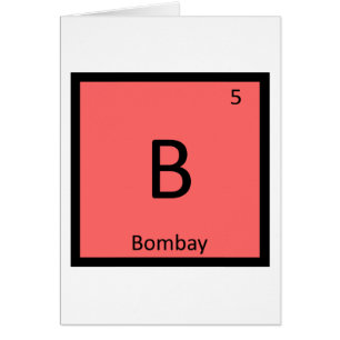 B - Chat Bombay Inde Chimie Élément Symbole