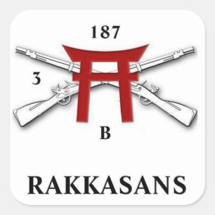 B CO 3e BN 187e Infanterie Stickers