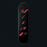 "B-Day" 14 févr. 1982 - Skateboard - Personnalisab<br><div class="desc">"B-Day" Skateboard est une planche cool et unique que vous pouvez personnaliser avec votre propre date d'anniversaire! Les planches à roulettes Zazzle sont en 8 styles différents sur l'érable nord-américain d'origine locale, et sont conçues avec des normes de qualité professionnelles qui résisteront au patinage le plus dur! Obtenez du ruban...</div>