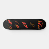 "B-Day" dec. 20 1982 Skateboard (Horizontaal)