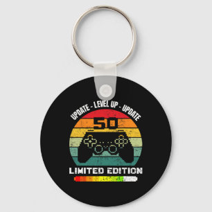 B-day Retro Gamer Levels Up Update 50 Beperkte Edi Sleutelhanger