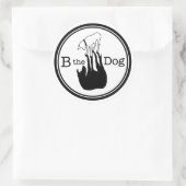 B De Hond - Sticker (Tas)