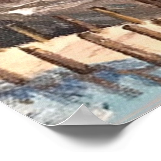 B Dock, in bay Poster (Hoek)