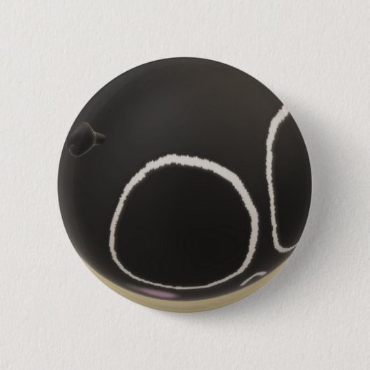 B e e - ronde button 5,7 cm (Voorkant)