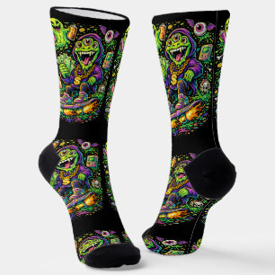 B&E Socks Krachtig en Uitgebreid Ontwerp 002281 Sokken