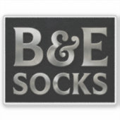 B&E Soks 0047920 Sticker (Voorkant)