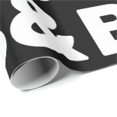 B- EN WRAPPINGSPAPIER CADEAUPAPIER (Rol Hoek)