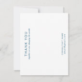 b est pour Beautycompteur Carte de remerciements (Dos)