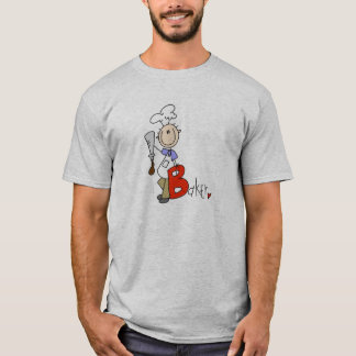 B est pour des T-shirts et des cadeaux de Baker