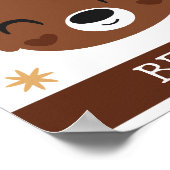 B est pour Ours, Pépinière, Chambre, Art mural pou (Coin)