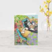 B et carte pour notes de T #28 (Fleur jaune)