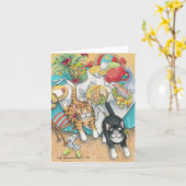 B et carte pour notes de T #48 (Fleur jaune)