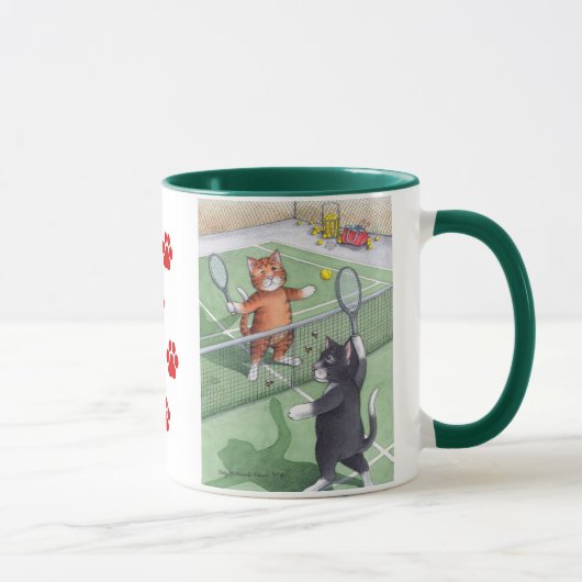 B et tasse de tennis de T #56 (Droite)