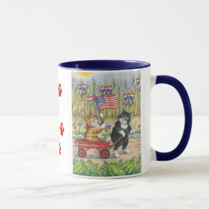 B et tasse patriotique de T #19