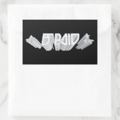B.F. Raid set de 4 autocollants (Sac)