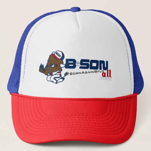 B FILS tous. Casquette de la vieille école (Devant)