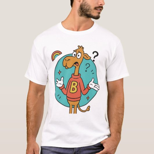 B for Blamey – The Confused Camel T-shirt (Voorkant)