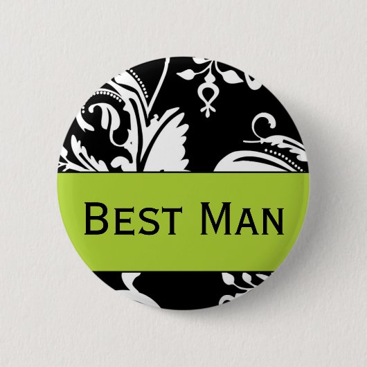 B&G Best Man Button (Voorkant)