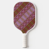 B & G L Ikat Pickleball Paddle (Voorkant)