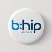 b:hip button - white (Voorkant)