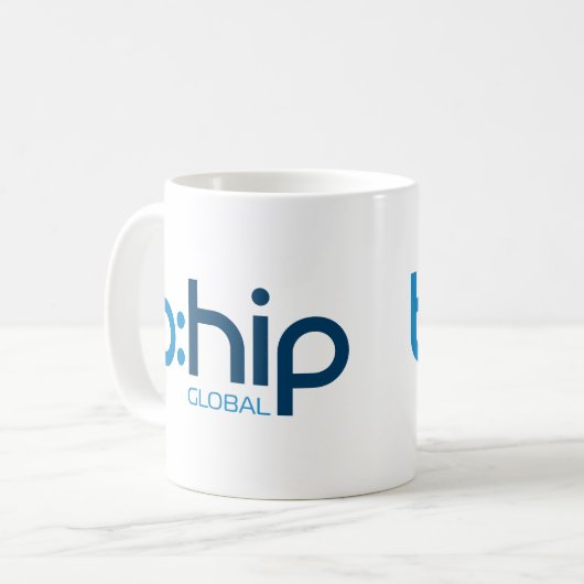 b:hip coffee mug - white (Devant gauche)