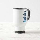 b:hip travel mug - white reisbeker (Voorkant rechts)