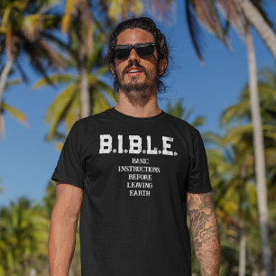 B.I.B.L.E.: Basic Instructions Heren T-Shirt