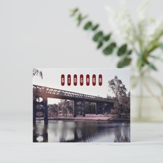 B I N G A R A BRIEFKAART (Staand voorkant)