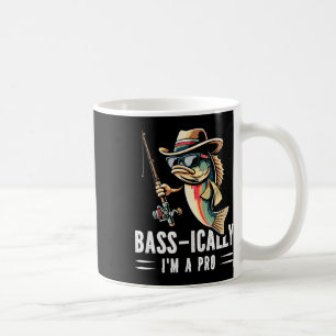 B-ically Ik ben een Pro Grappig Vist liefhebbers V Koffiemok