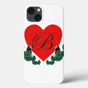 B in het hart iPhone 13 hoesje