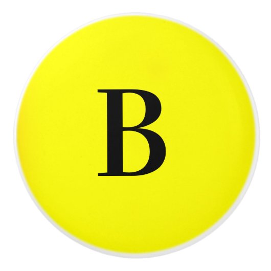 B initiaal keramische pull keramische knop (Voorkant)