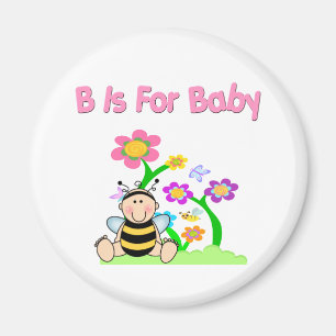 B is voor Baby Magneet
