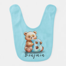 B is voor Beer – Persoonlijke baby bijter
