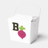 B is voor Beet Bedankdoosjes (Voorkant Zijde)