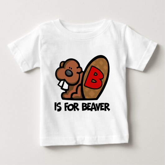 B is voor bever (Voorkant)