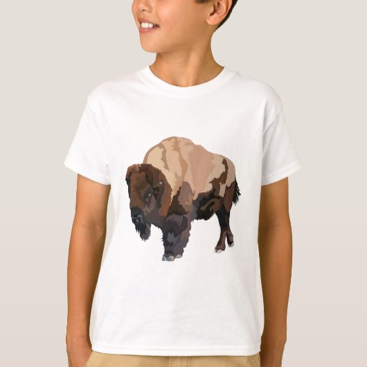 B is voor Bison T-shirt (Voorkant)