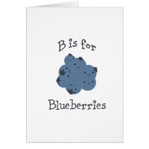B is voor Blauwe bessen