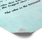 B J Palmer - De grote idea Chiropractische afdruk Poster (Hoek)