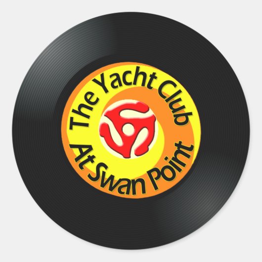 B-kant 2 ronde sticker (Voorkant)