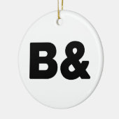 B & KERAMISCH ORNAMENT (Links)
